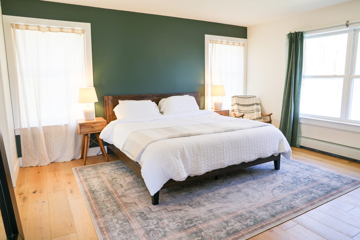 The primary bedroom